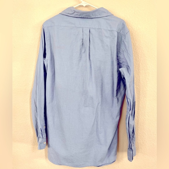 Ralph Lauren Light Blue Bottom Down Shirt for Men Size 16 - Picture 4 of 4